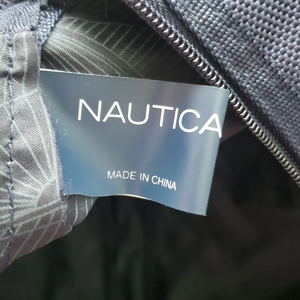 Nautica Navy Blue Duffel Bag